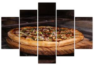 Obraz pizza - obraz do kuchyne (Obraz 150x105cm)
