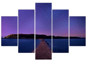 Obraz nočnej oblohy (Obraz 150x105cm)