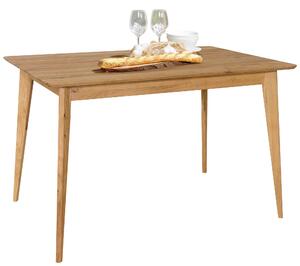 JEDÁLENSKÝ STÔL, divoký dub, farba duba, 120/80/76 cm Carryhome - Stoly