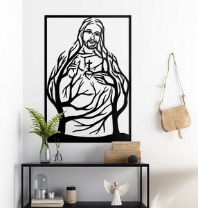 DUBLEZ | Drevený obraz - Srdce Ježišovo