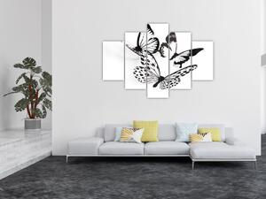 Obraz motýľov (Obraz 150x105cm)