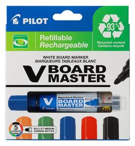 Sada popisovačov na biele tabule PILOT V-Board master