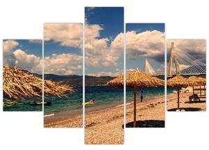 Obraz pláže (Obraz 150x105cm)