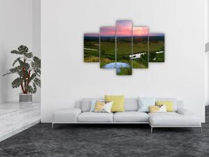 Obraz panoráma krajiny (Obraz 150x105cm)