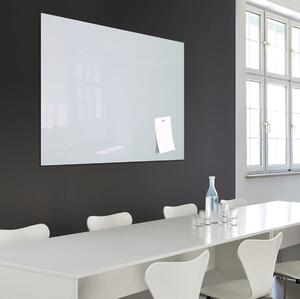 Sklenená magnetická tabuľa biela ULTRAWHITE 50x50 cm