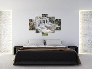 Obraz vodopádov (Obraz 150x105cm)