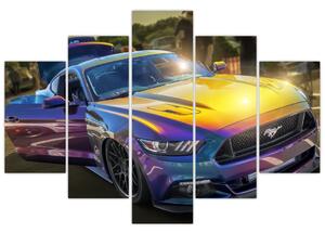 Obraz auta Mustang (Obraz 150x105cm)