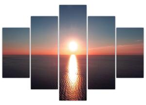 Obraz zapadajúceho slnka (Obraz 150x105cm)
