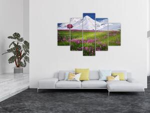 Obraz s horami na stenu (Obraz 150x105cm)