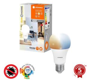 Ledvance LED Stmievateľná antibakteriálna žiarovka A60 E27/9W/230V Wi-Fi - Ledvance P227199 + záruka 3 roky zadarmo