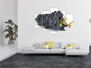 Obraz s hroznovým vínom (Obraz 150x105cm)