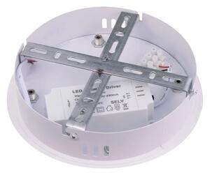 SMART TUYA Biele závesné LED svietidlo hranaté 500x500mm 48W CCT s DO