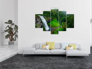 Obraz - vodopád (Obraz 150x105cm)