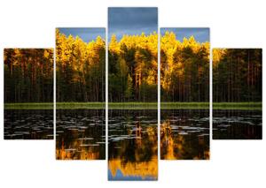 Obraz - jesenná krajina (Obraz 150x105cm)