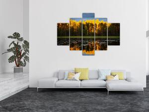Obraz - jesenná krajina (Obraz 150x105cm)