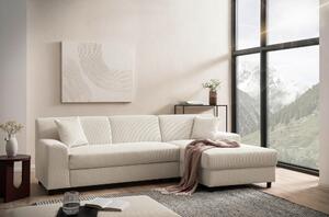 ROHOVÁ SEDAČKA, textil, krémová MID.YOU - Sedačky, Online Only