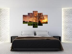 Západ slnka, obrazy (Obraz 150x105cm)