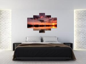 Obraz západu slnka (Obraz 150x105cm)