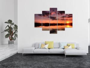 Obraz západu slnka (Obraz 150x105cm)