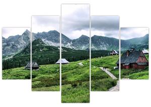 Údolie hôr - obraz (Obraz 150x105cm)