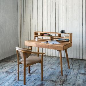Kancelársky stôl z masívneho dubového dreva - 1200x650