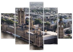 Britský parlament, obraz (Obraz 150x105cm)