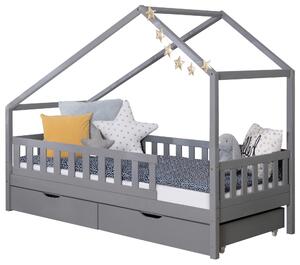 DOMČEKOVÁ POSTEĽ, 90/200 cm svetlosivá MID.YOU - Detské izby, Online Only
