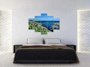 Obraz prímorského útesu (Obraz 150x105cm)