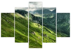 Pohorie hôr - obraz na stenu (Obraz 150x105cm)
