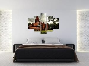 Tehlový dom - obraz (Obraz 150x105cm)