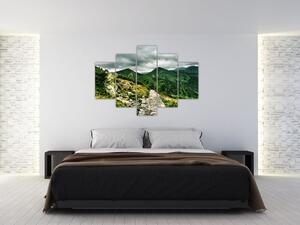 Horská cesta - obraz na stenu (Obraz 150x105cm)