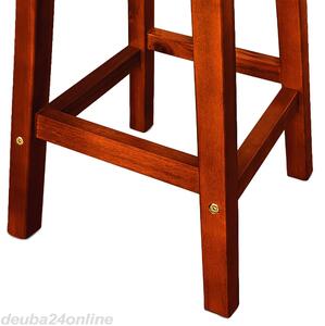 Sada 2 barových stoličiek z agátového dreva