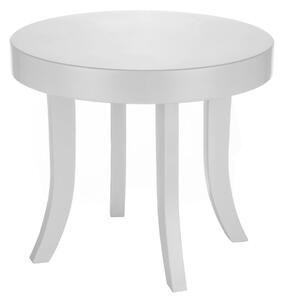 Detský okrúhly stôl biele nožičky