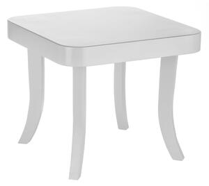 Detský štvorcový stôl biele nožičky