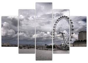 Londýnske oko (London eye) - obraz (Obraz 150x105cm)