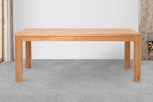Jedálenský stôl z masívneho dubu Korund olej + vosk (doska 2,2 cm) - 1200x800x22mm
