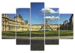 Múzeum Louvre - obraz (Obraz 150x105cm)