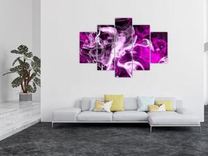 Obraz - fialový dym (Obraz 150x105cm)