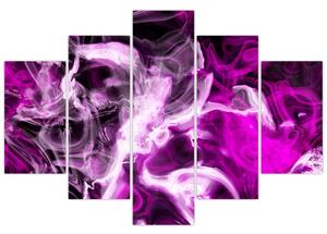 Obraz - fialový dym (Obraz 150x105cm)