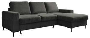 ROHOVÁ SEDAČKA, textil, sivá MID.YOU - Sedačky, Online Only