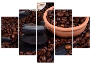 Kávové zrná - obraz (Obraz 150x105cm)