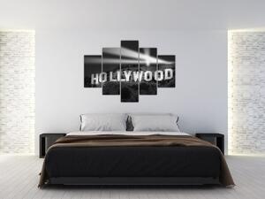 Nápis Hollywood - obraz (Obraz 150x105cm)