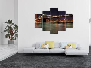 Svetelný most - obraz (Obraz 150x105cm)