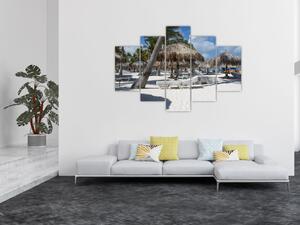 Plážový rezort - obrazy (Obraz 150x105cm)