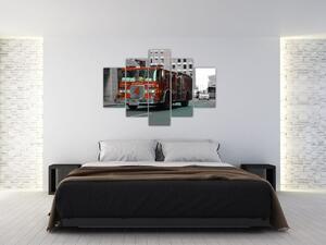 Hasičské auto - obraz (Obraz 150x105cm)