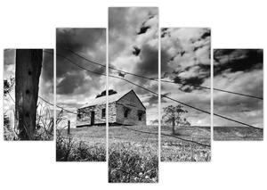 Opustený dom - obraz (Obraz 150x105cm)