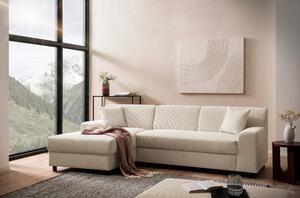 ROHOVÁ SEDAČKA, textil, krémová MID.YOU - Sedačky, Online Only