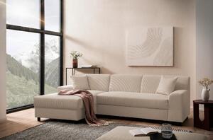 ROHOVÁ SEDAČKA, textil, taupe MID.YOU - Sedačky, Online Only