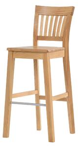 Barová stolička Raines z jaseňového laku