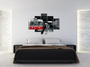 Historický vlak - obraz na stenu (Obraz 150x105cm)